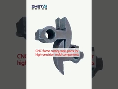 Części stalowe do cięcia płomieniem CNC do elementów form wysokiej precyzji