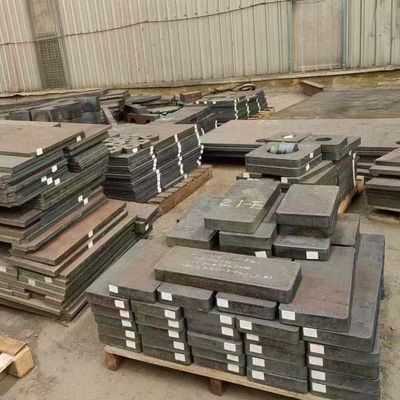 Q235B SS400 A36 Materiały Części stalowe 80MM-11800MM Długość