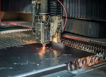 Części do cięcia laserowego stali węglowej do hydraulicznych maszyn prasowych